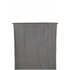 Mary Curtain Polyester/velvet - Grey /  - 135*250