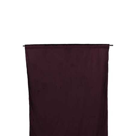 Mary Curtain Polyester/velvet - Plum /  - 135*250