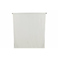 Mary Curtain Polyester/velvet - White /  - 135*250