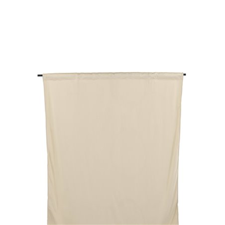 Mary Curtain Polyesteri / sametti - beige / - 135 * 250