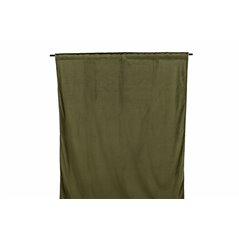 Mary Curtain Polyester/velvet - Green /  - 135*250