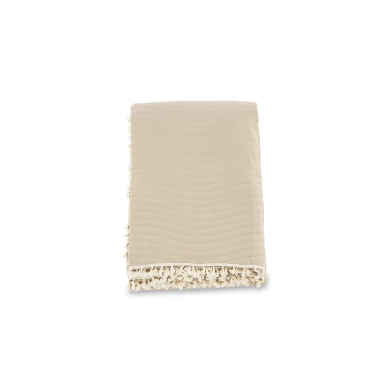 Lias Bedspread Microfiber - Beige / - 180*260