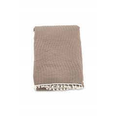 Lias Bedspread Microfiber - Brown - 260*260