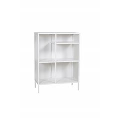 Book Case Mesh - White