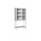 High Wide Cabinet w shelf - White