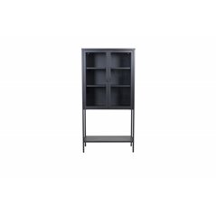 High Wide Cabinet w shelf - Black