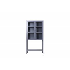 High Wide Cabinet w shelf - Grey