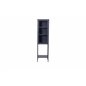 High Thin Cabinet w shelf - Grey