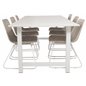 Count Dining Table - 220*100*H75 - White / White, Cirebon Dining Chair - White Wash_6