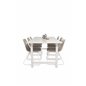 Count Dining Table - 220*100*H75 - White / White, Cirebon Dining Chair - White Wash_6