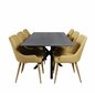 Count Dining Table - 220*100*H75 - White / White, X-Dining Chair - Grey / Oak_8