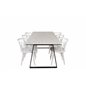 Estelle Dining Table 200*90*H76 - White / Black, Bullerbyn Windsor Dining Chair - White_6