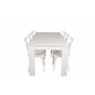 Lind Dining Table 180*90*H78 - White, Mariannelund Windsor Chair - White_6