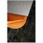 Piazza Dining Table - 180*90*75 - spraystone / Black, Velvet Dining Chair - Orange / Black_6