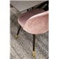 Piazza Spisebord - 180 * 90 * 75 - Spraystone / Sort, Velvet Spisestuestol Messing - Pink / Sort_6