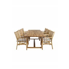 Plankton - Dining Table acacia - 220*100