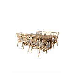 Plankton - Dining Table acacia - 220*100