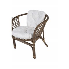 Wera Café (2+1) Rattan / Offwhite Cushion