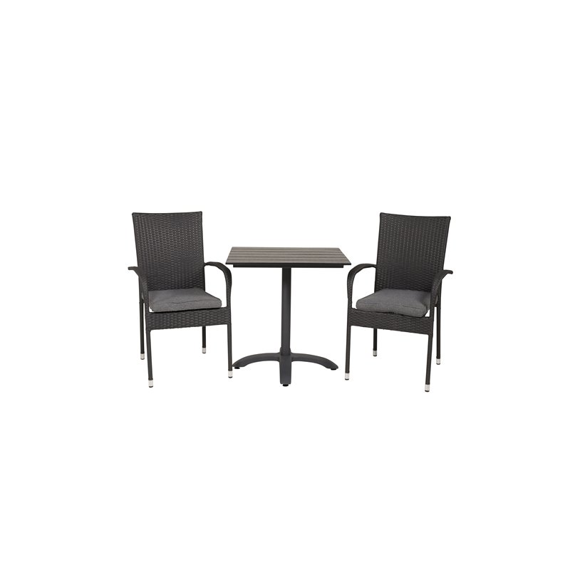 Colorado70: Black/Black, Anna Chair