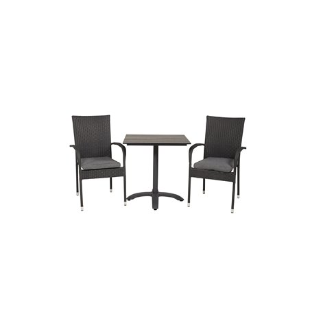 Colorado70*70 Black/Black, Anna Chair - Black_2