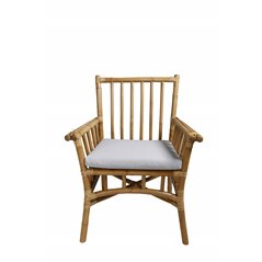 Cane Café bord ø80cm - Bambus, Cane Armchair_2