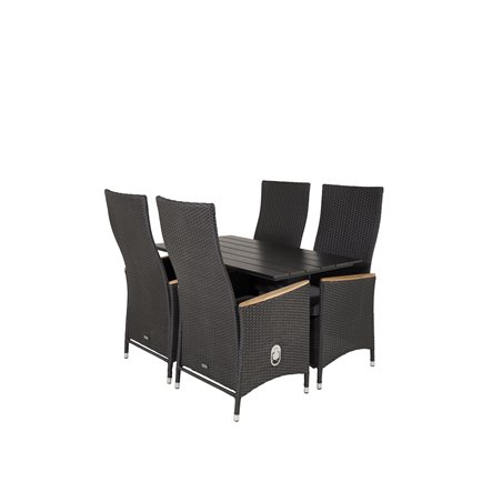 Denver 70*120 Black/Black, Padova Chair (käytetty)