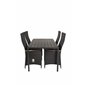 Break pöytä 150*90 – Black/Black, Padova Chair (Recliner) – Black/Teak_4