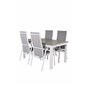 Albany Table - 160/240 - White/GreyCopacabana Valkoinen/Grey_4