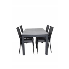 Albany Table - 152/210 Black/Grey+Anna Pääartikkeli: Black_4