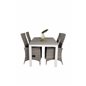 Albany Table - 160/240 - White/GreyPadova Tuoli (Recliner)