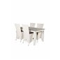 Albany Table - 160/240 - White/GreyPadova Tuoli (Recliner)