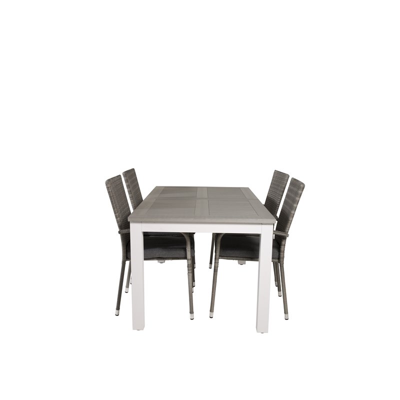 Albany Table - 160/240 - Valkoinen/GreyAnna Grey_4