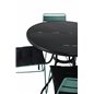 Nicke Dining Table - Black Steel - ø90cm, Lina Dining Kehittäjä: Green_4