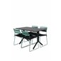 Way - Café Table - Musta / Musta 120 * 70cm, Lina-ruokatuoli - Green_4