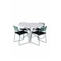 Alma Dining Table - White Alu - ø120cm, Lina Dining Kehittäjä: Green_4