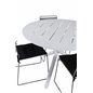 Alma Dining Table - White Alu - ø120cm, Lina Dining Pääartikkeli: Grey_4