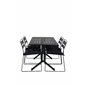 Way - Café Table - Musta / Musta 120 * 70cm, Lina-ruokatuoli - Black_4