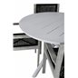 Alma Dining Table - Valkoinen Alu Rives Alkuperäinen nimi: White Wash Acacia / Black Rope