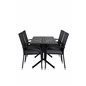 Way - Café Table - Musta / Musta 120 * 70cm, Anna Tuoli - Black_4