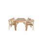 Little John Dining Table – 200*90*H76 – Acacia, Marion Stackable Armchair