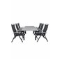 Albany Table - 152/210 Black/Grey+Albany 5:pos Pääartikkeli: Black/Black_6