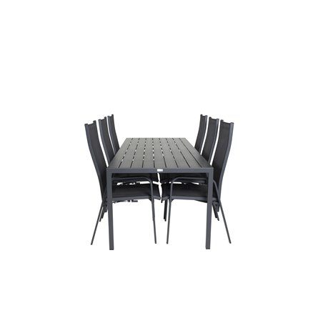 Break Table 205*90 - Black/BlackCopacabana Recliner Chair - Black/Black_6