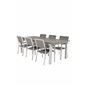 Albany Table - 224/324 - White/GreyLevels Chair