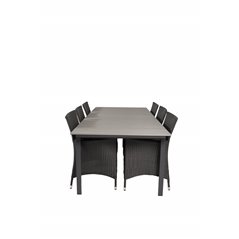 Levels Table 229/310 - Black/Grey, Knick Armchair - Black_6