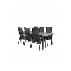 Levels Table 229/310 - Black/Grey, Copacabana Recliner Chair - Black/Black_6