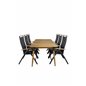 Julian Dining Table - Acasia - 210*100cm, Panama 5:pos Pääartikkeli: Black/Black_6