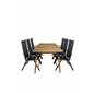 Julian Dining Table - Acasia - 210*100cm, Break 5:pos Pääartikkeli: Black/Black_6