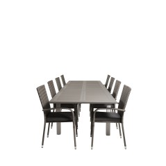 Albany Table - 224/324 - White/GreyAnna Chair Grey_8