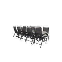 Levels Table 229/310 - Black/Grey, Albany 5:pos Chair - Black/Black_10