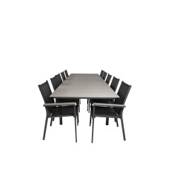 Levels Table 229/310 - Black/Grey, Parma Chair - Black/Grey_10